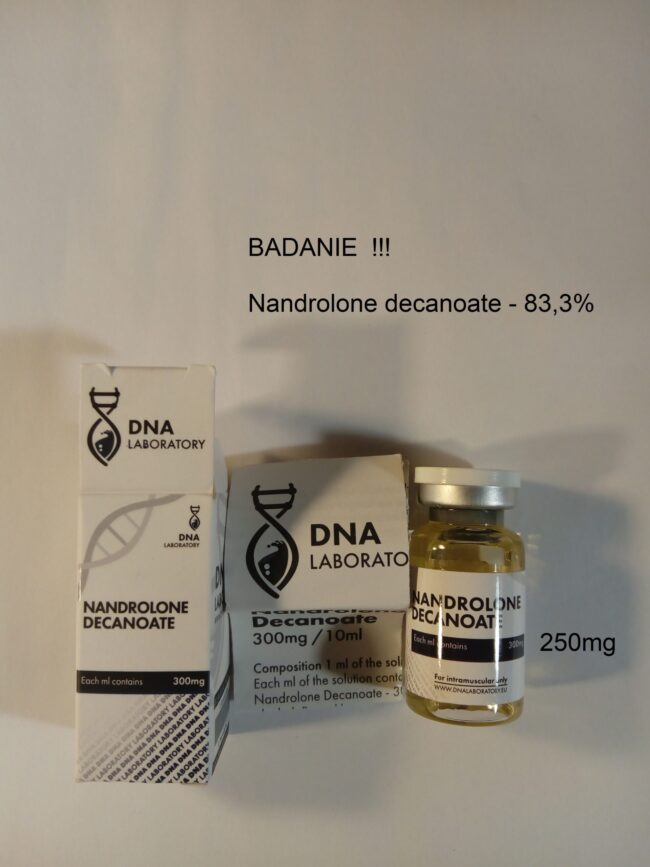 Dna – nandrolone decanoate – badanie