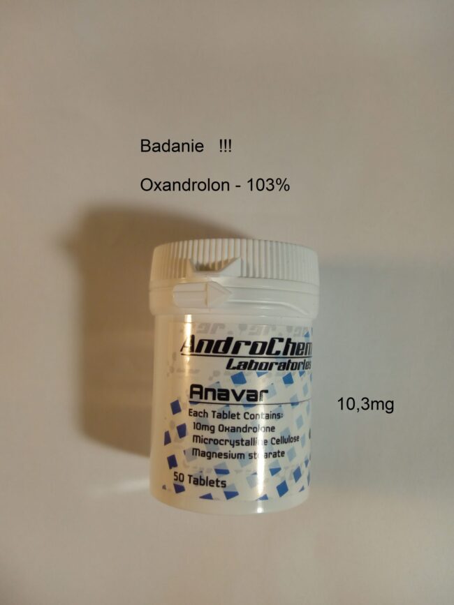 ANAVAR-androchem – badanie