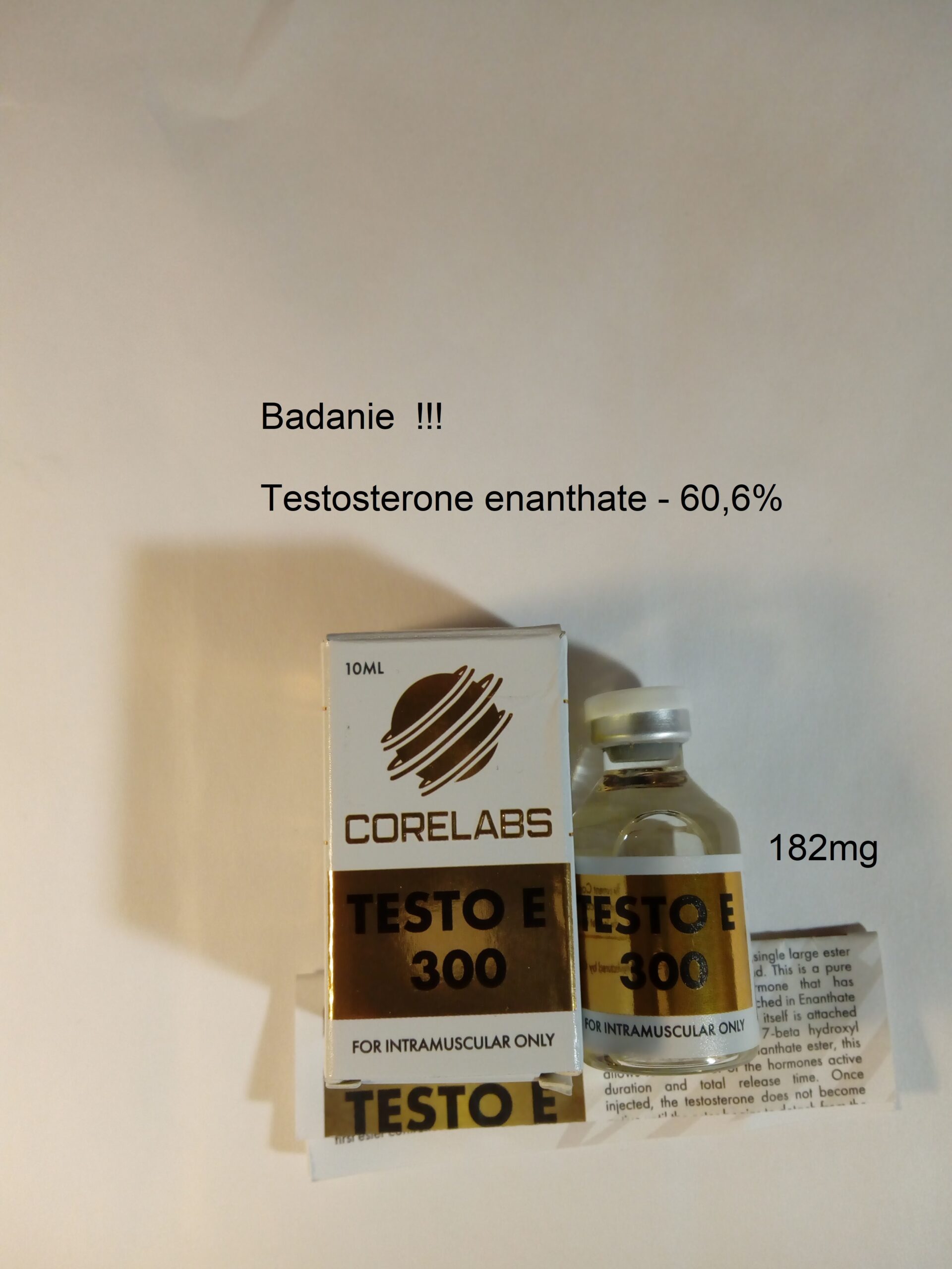 Corelabs testosteron - badanie
