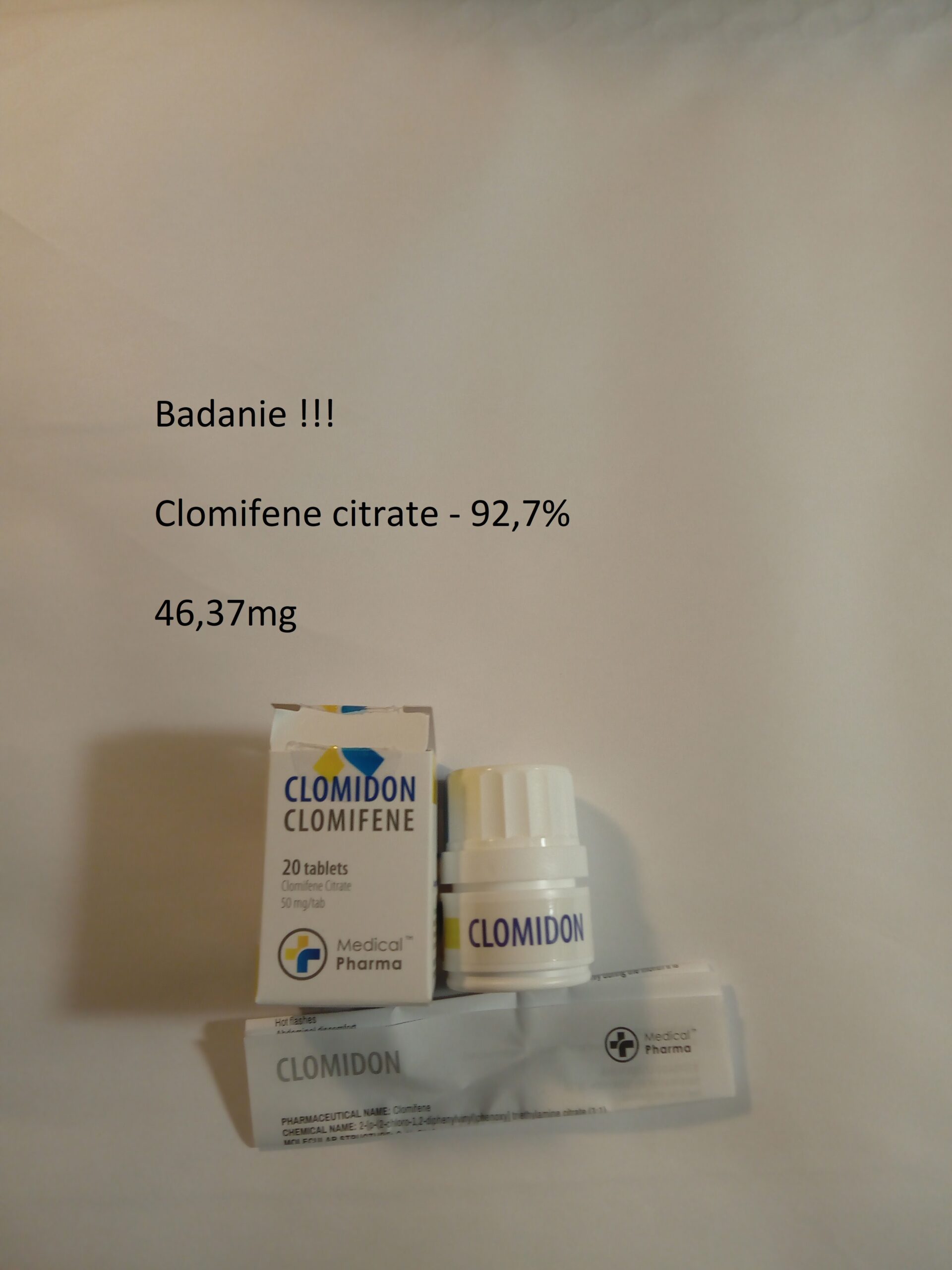 CLOMIDON ANALIZA